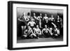 Team of Champion Russian Wrestlers-null-Framed Art Print