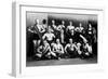 Team of Champion Russian Wrestlers-null-Framed Art Print