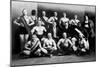 Team of Champion Russian Wrestlers-null-Mounted Art Print