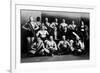 Team of Champion Russian Wrestlers-null-Framed Art Print