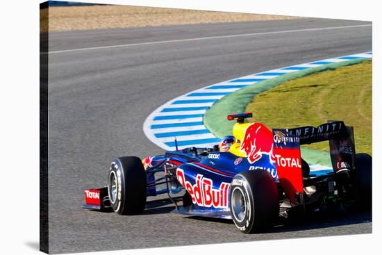 Team Red Bull F1, Sebastian Vettel, 2012-viledevil-Stretched Canvas