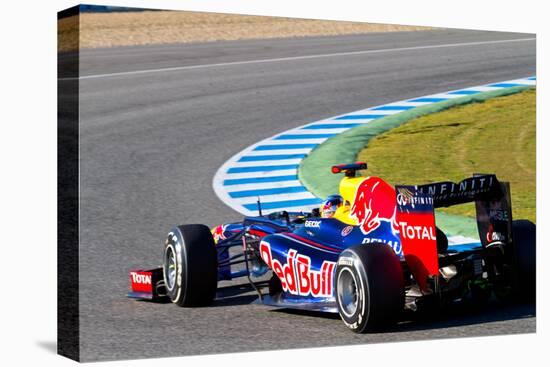 Team Red Bull F1, Sebastian Vettel, 2012-viledevil-Stretched Canvas