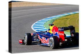 Team Red Bull F1, Sebastian Vettel, 2012-viledevil-Stretched Canvas