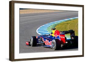 Team Red Bull F1, Sebastian Vettel, 2012-viledevil-Framed Photographic Print