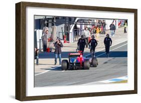 Team Toro Rosso F1, Daniel Ricciardo, 2012-viledevil-Framed Photographic Print