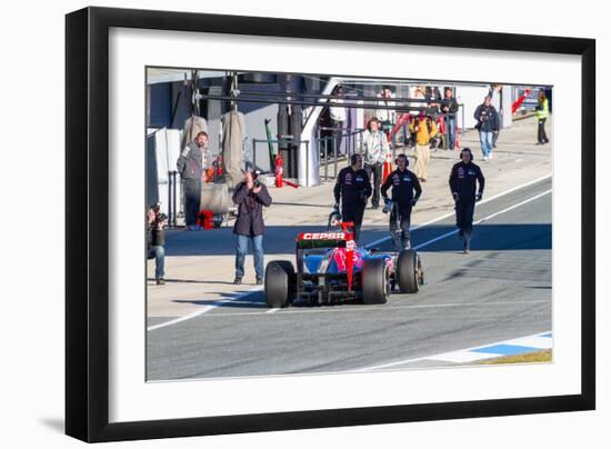 Team Toro Rosso F1, Daniel Ricciardo, 2012-viledevil-Framed Photographic Print