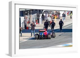 Team Toro Rosso F1, Daniel Ricciardo, 2012-viledevil-Framed Photographic Print