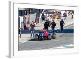 Team Toro Rosso F1, Daniel Ricciardo, 2012-viledevil-Framed Photographic Print