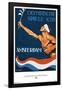 Team USA - Amsterdam 1928. Games of the IX Olympiad.-Trends International-Framed Poster