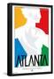 Team USA - Atlanta 1996. Games of the XXVI Olympiad.-Trends International-Framed Poster