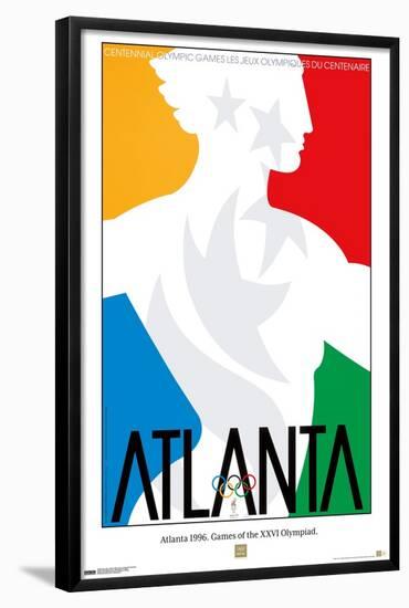 Team USA - Atlanta 1996. Games of the XXVI Olympiad.-Trends International-Framed Poster