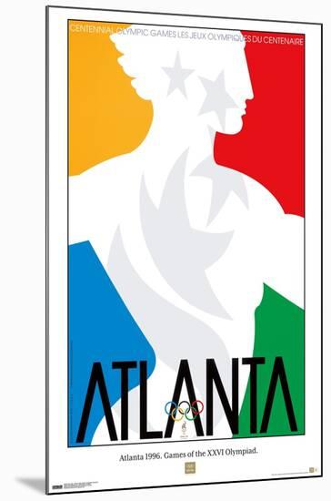 Team USA - Atlanta 1996. Games of the XXVI Olympiad.-Trends International-Mounted Poster
