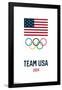 Team USA - Logo-Trends International-Framed Poster