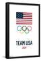 Team USA - Logo-Trends International-Framed Poster