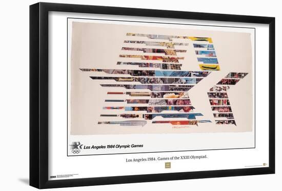 Team USA - Los Angeles 1984. Games of the XXIII Olympiad.-Trends International-Framed Poster