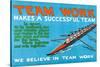 Team Work Makes A Successful Team-Robert Beebe-Stretched Canvas