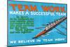 Team Work Makes A Successful Team-Robert Beebe-Mounted Art Print