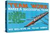 Team Work Makes A Successful Team-Robert Beebe-Stretched Canvas