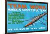 Team Work Makes A Successful Team-Robert Beebe-Framed Art Print