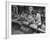 Teammates "Little Golds" Football Having Soda at Robertson's Drugstore-Francis Miller-Framed Photographic Print
