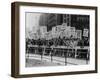 Teamster Union Signs Supporting Higher Pay and Pensions in NYC, 1954-null-Framed Photo