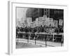 Teamster Union Signs Supporting Higher Pay and Pensions in NYC, 1954-null-Framed Photo