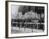 Teamster Union Signs Supporting Higher Pay and Pensions in NYC, 1954-null-Framed Photo