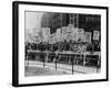 Teamster Union Signs Supporting Higher Pay and Pensions in NYC, 1954-null-Framed Photo