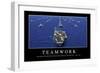 Teamwork: Motivationsposter Mit Inspirierendem Zitat-null-Framed Premium Photographic Print