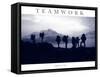 Teamwork - Together we can-AdventureArt-Framed Stretched Canvas