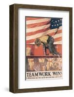 Teamwork Wins-Hibberd V^ B^ Kline-Framed Art Print