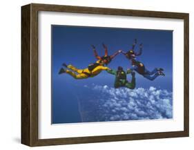 Teamwork-null-Framed Art Print