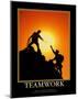 Teamwork-null-Mounted Art Print