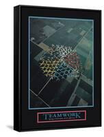 Teamwork-null-Framed Stretched Canvas