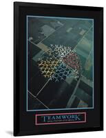 Teamwork-null-Framed Art Print