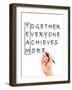 Teamwork-Pixelbliss-Framed Photographic Print