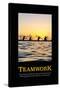 Teamwork-Gerard Aflague Collection-Stretched Canvas