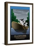 Teamwork-Richard Kelly-Framed Art Print