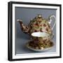 Teapot and Cup, Old Country Roses Chintz Collection, Ceramic, Stoke-On-Trent, England-null-Framed Giclee Print