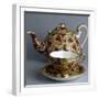 Teapot and Cup, Old Country Roses Chintz Collection, Ceramic, Stoke-On-Trent, England-null-Framed Giclee Print