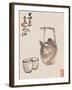 Teapot and Cups-Wang Zhen-Framed Giclee Print