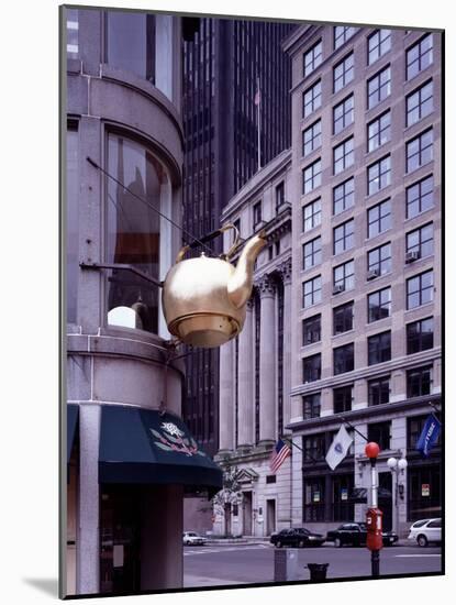 Teapot on Sears Block-Carol Highsmith-Mounted Photo