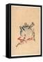 [Teapot with Cherry or Plum Blossoms] [Between 1750 and 1850] 1 Painting : Color-null-Framed Stretched Canvas