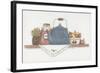 Teapot with Crock-Debbie McMaster-Framed Giclee Print