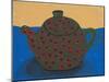 Teapot with Flowers-Dale Hefer-Mounted Photographic Print