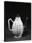 Teapot with Ideograph Decorations-null-Stretched Canvas