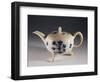 Teapot with Oriental-Inspired Floral Decorations, Ca 1740-null-Framed Giclee Print