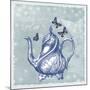 Teapot-Erin Clark-Mounted Giclee Print