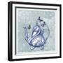 Teapot-Erin Clark-Framed Giclee Print