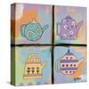 Teapots-Brian Nash-Stretched Canvas